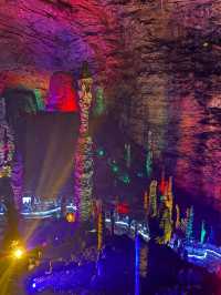 Zhangjiajie's Vibrant Underground Wonderland