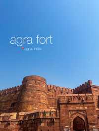 Red Hot Agra Fort 🔥 