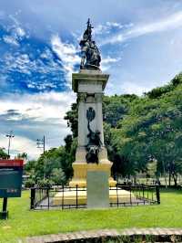 Enjoying Rizal Park