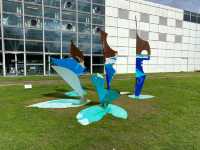 🏛️🗿 Sainsbury Centre Sculpture Area