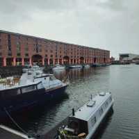 A rainy day in Liverpool. 