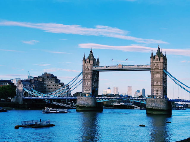 London Bridge City Pier, Big Ben, & Tower Bridge 🌉🕰️