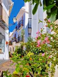 🌿 White Walls, Blue Skies – Frigiliana, Spain