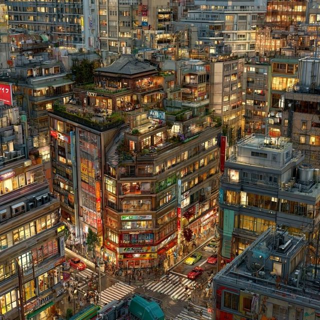 Unleash Tokyo Power: City Icons After Dark ⚡🌃