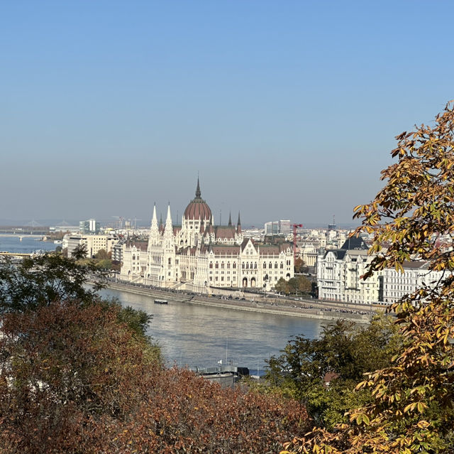 Fall colors in Budapest 