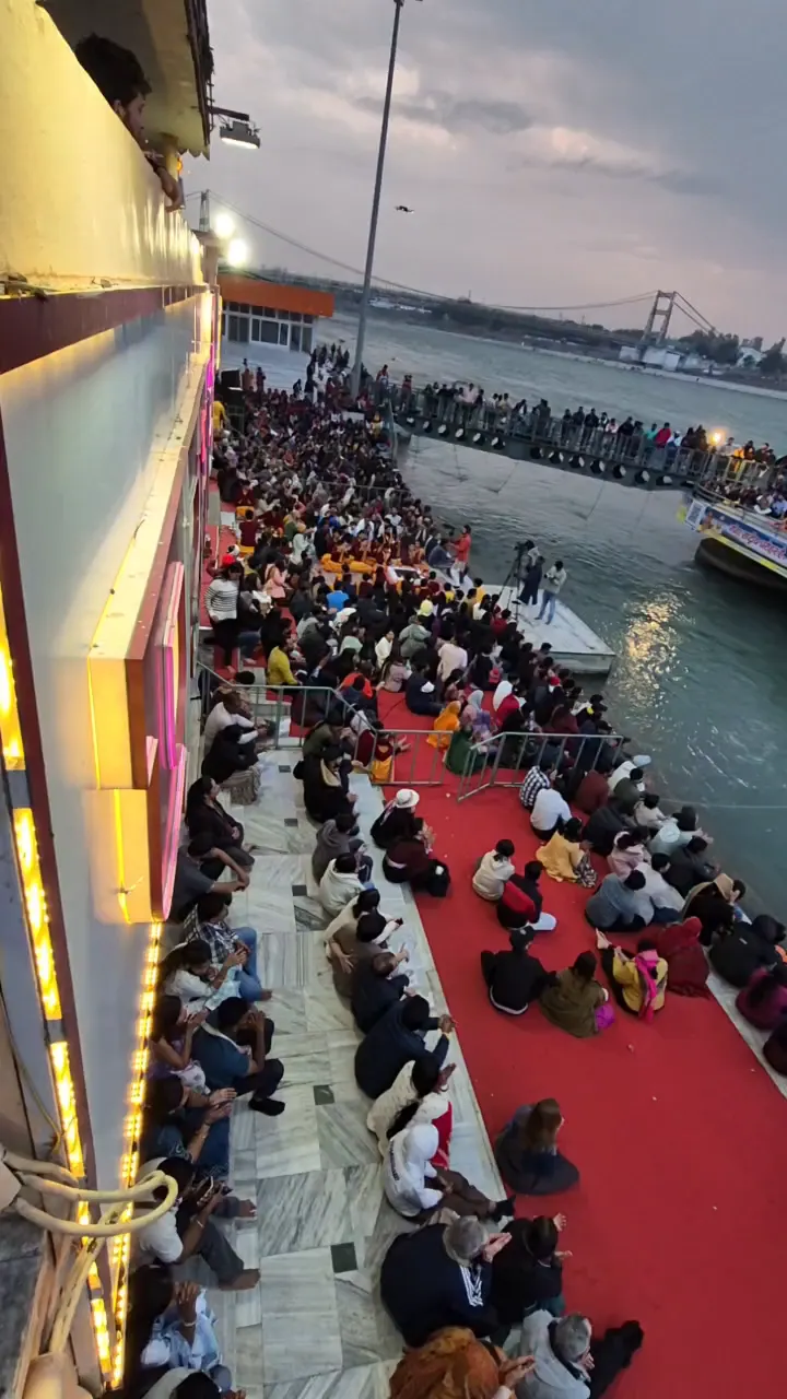Ganga Aarti at Rishikesh India