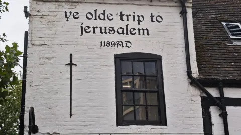 Step Into History at Ye Olde Trip to Jerusalem in Nottingham 🏰🍻 — traveler post in Jerusalem