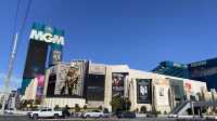 Walk along the Las Vegas Boulevard.