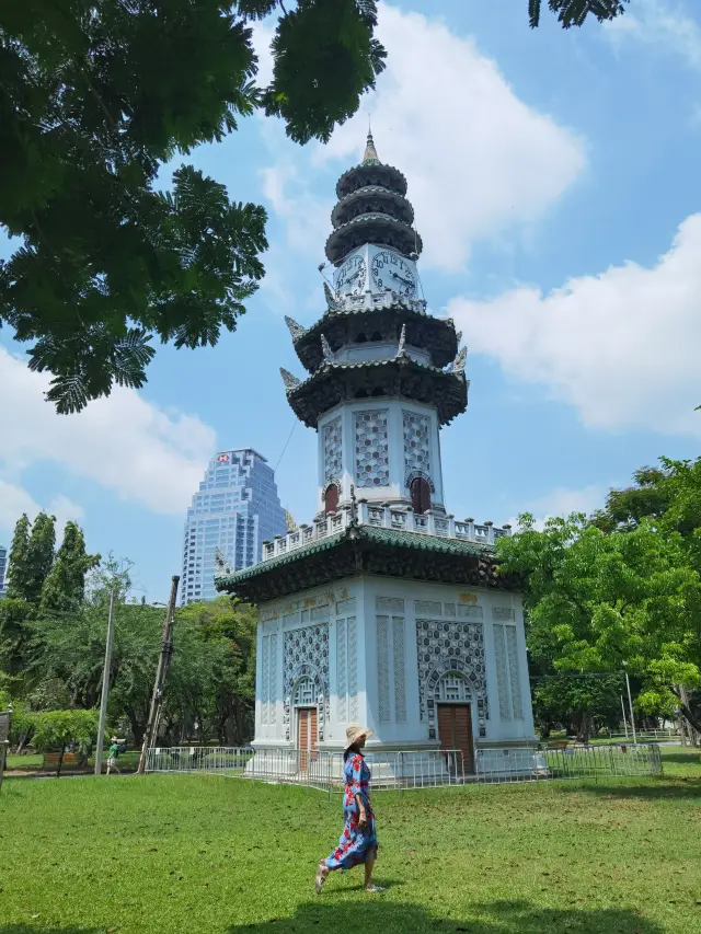 Lumpini Park, a central park-like existence in Bangkok.