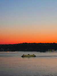 A ticket for a sunset cruise to Seattle.