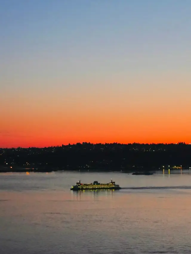 A ticket for a sunset cruise to Seattle.