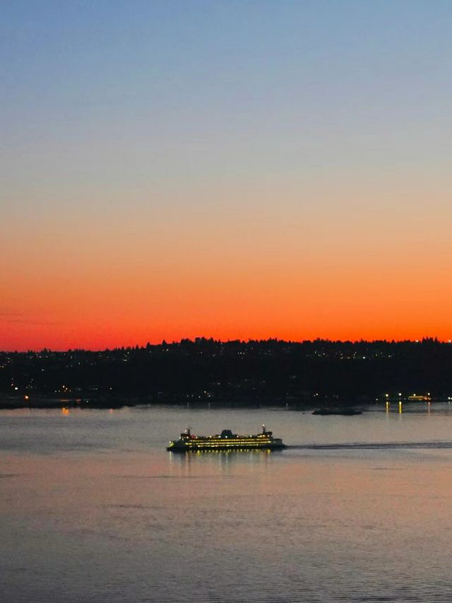 A ticket for a sunset cruise to Seattle.