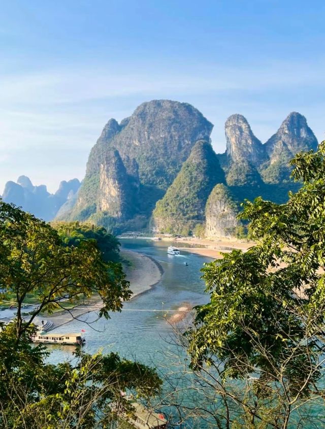 沒想到桂林還有這麼一座山，賞景太絕了