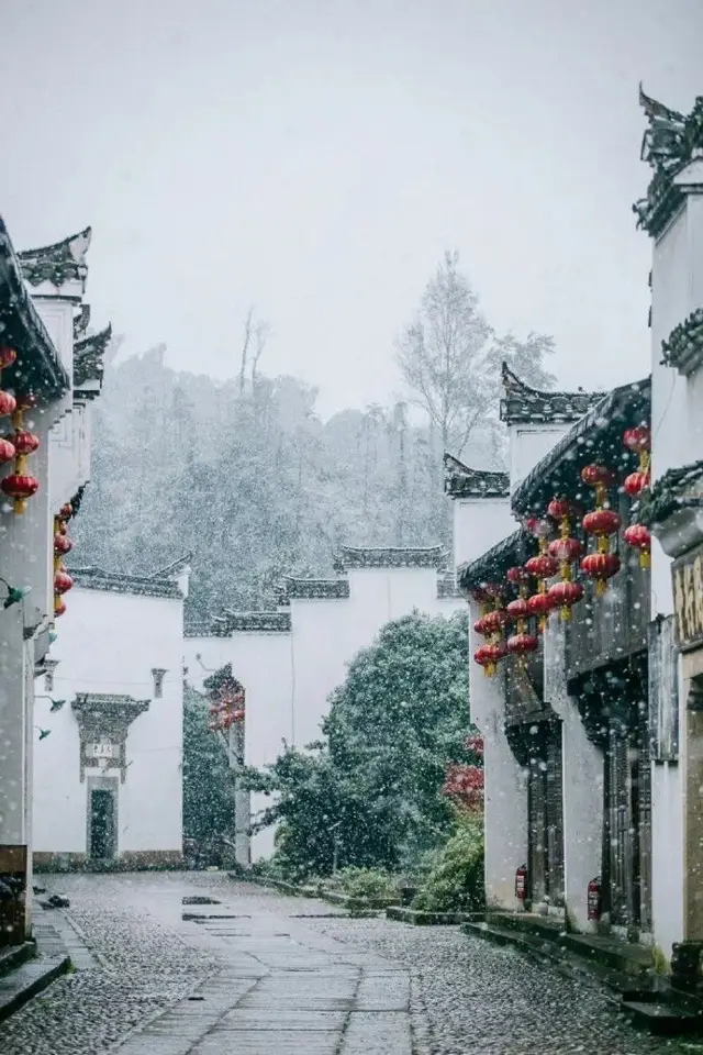 この冬は、徽州の雪を見に行かなければなりません