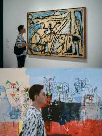 一直很喜歡西岸美術館的感覺，不管是館內的展還是沿著江邊的風景，都可以讓我在這裡放鬆一下午