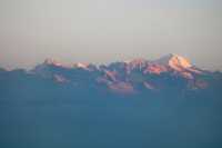 在尼泊爾納加闊特看雪山，山川湖海，人間值得！