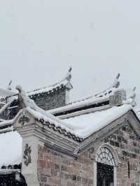 豐鳳凰古城的雪,南方小土豆的快樂!