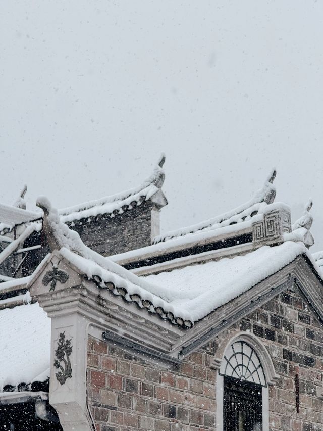 豐鳳凰古城的雪,南方小土豆的快樂!