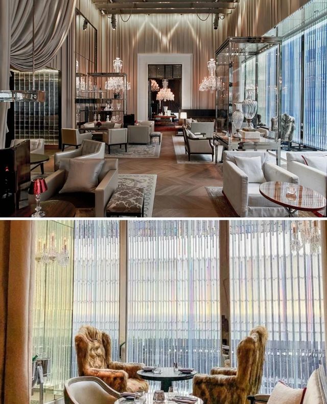 紐約小眾水晶酒店天花板｜Baccarat hotel