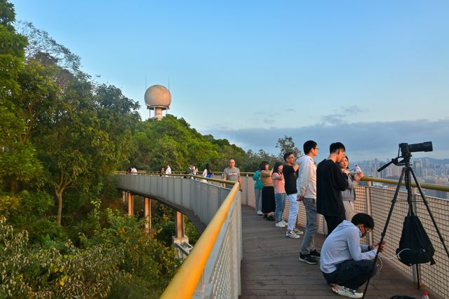 週末去鐵仔山公園，看絕美海上日落