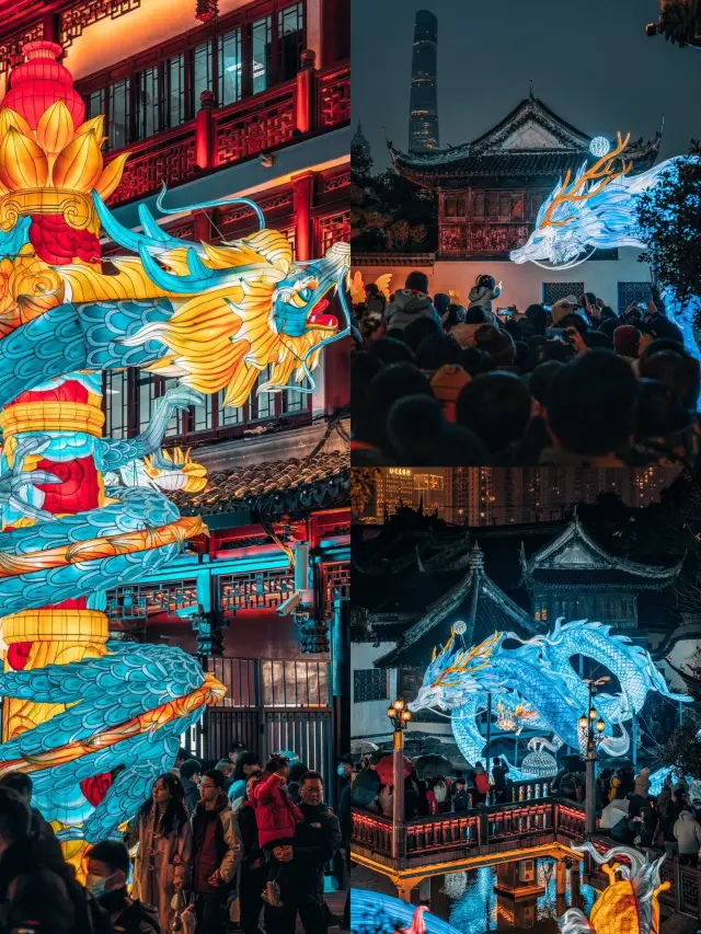งานเทศกาลไฟยวี่หยวน：ส่องสว่างคืนอันระยิบระยับของเซี่ยงไฮ้！