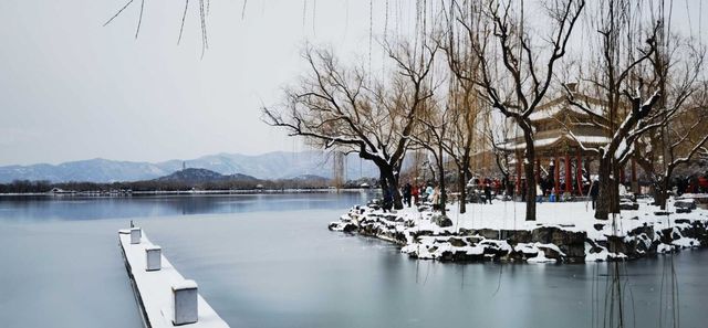 雪後頤和園