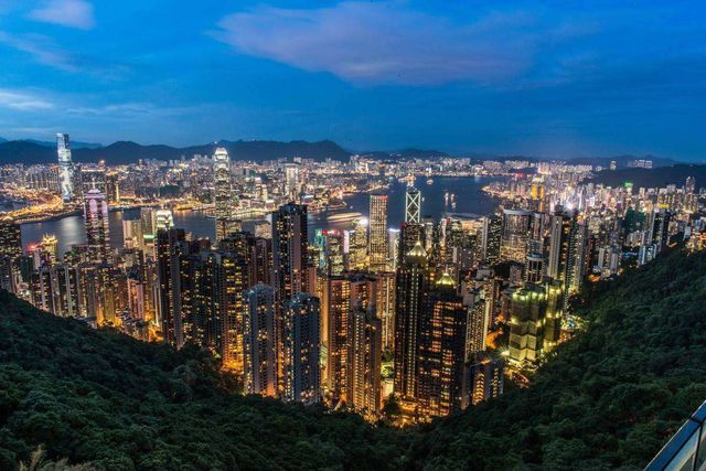 太平山頂是香港最高點