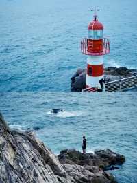 深圳最美海濱棧道盡頭｜背仔角燈塔