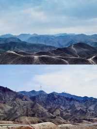 沙坡頭第一名一半沙漠一半河