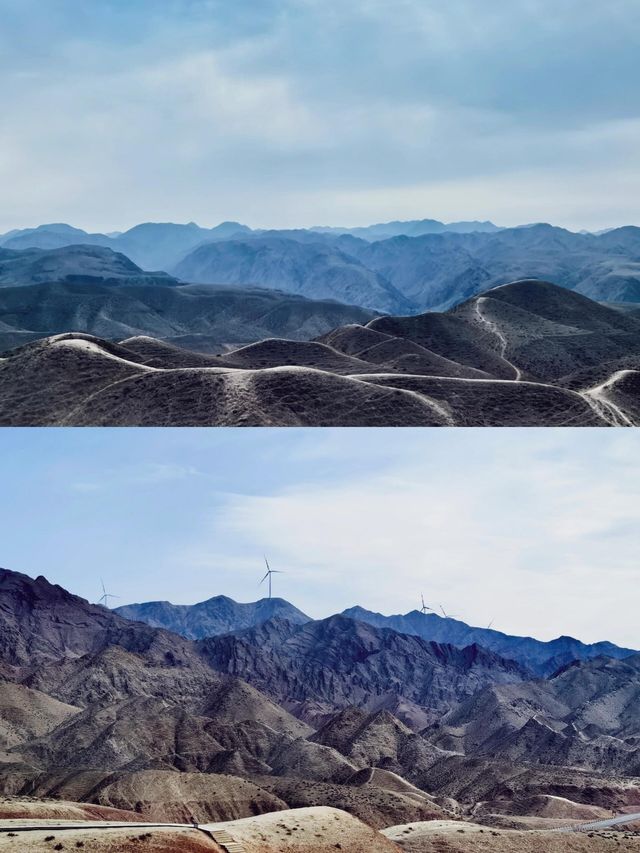 沙坡頭第一名一半沙漠一半河