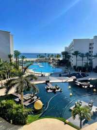真的在Los Cabos，住到人生酒店!!。