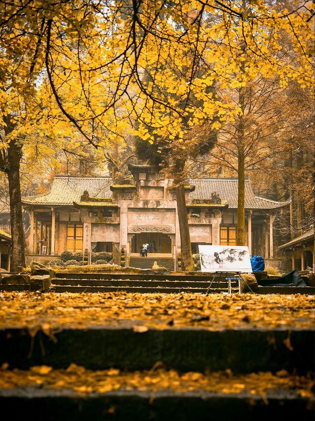 都江堰靈岩寺。