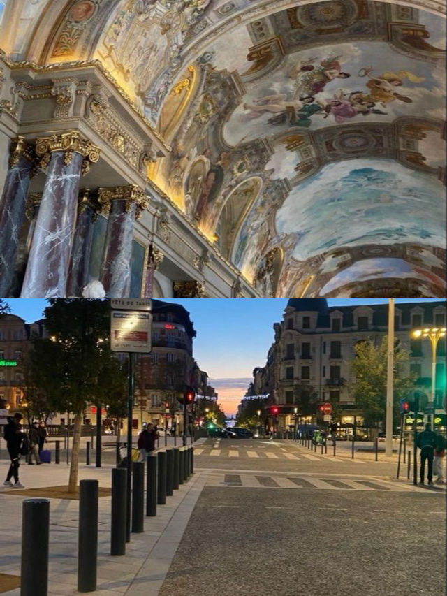 夕陽下的玫瑰之城圖盧茲 Toulouse。