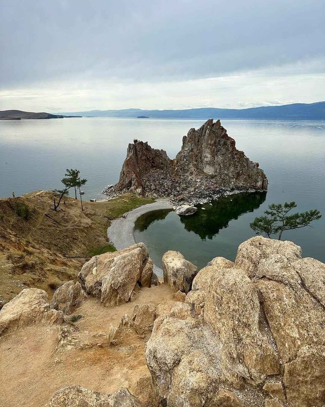 深秋貝加爾湖｜奧爾洪島北線與海鷗島。