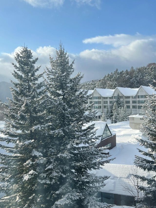 北海道度假村入住初體驗獻給了雪白的北海道。