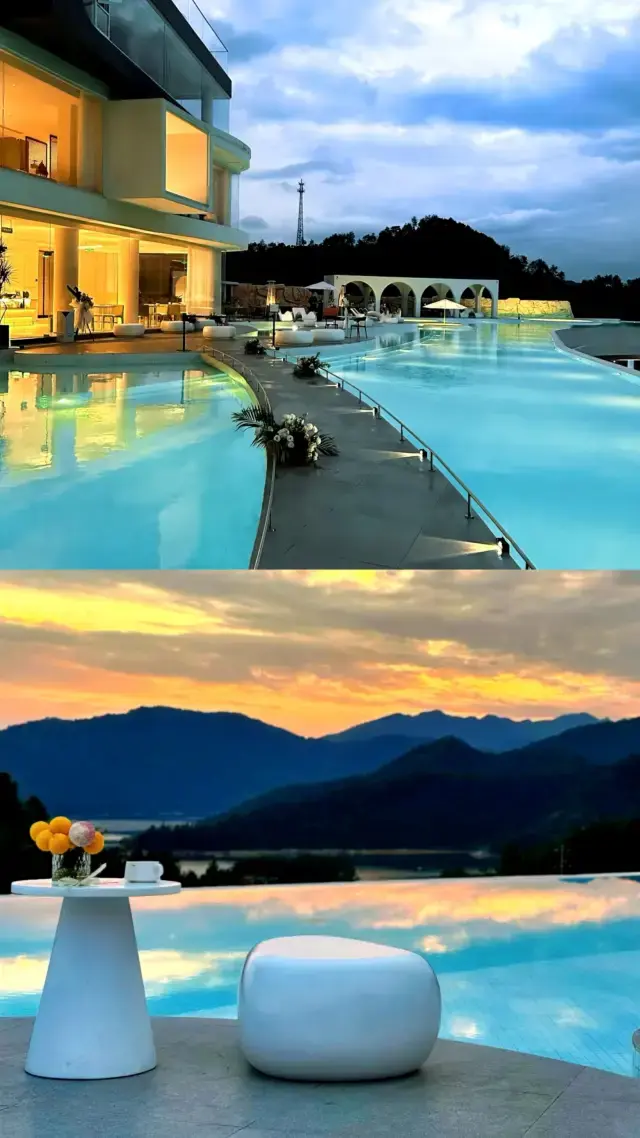 Enjoy a Hot Spring on a 180° Cliff at Qiandao Lake