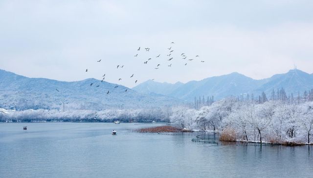 雪中漫步，尋覓詩畫江南