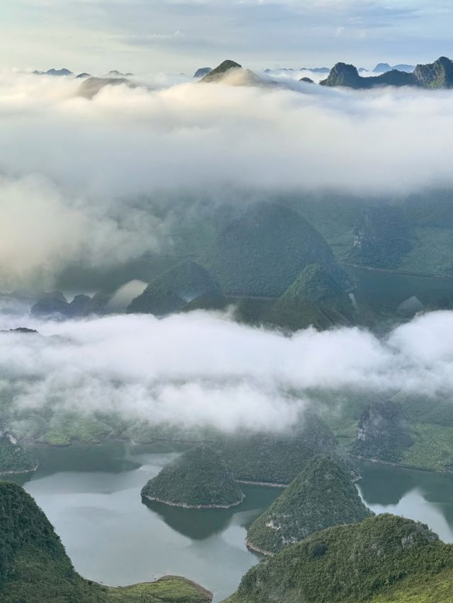 央視力薦的天等劍龍山—真的很美