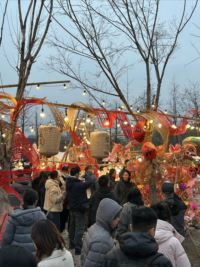 蟠龍天地｜免費逛水集·廟會賞花燈，年味十足，快來吧