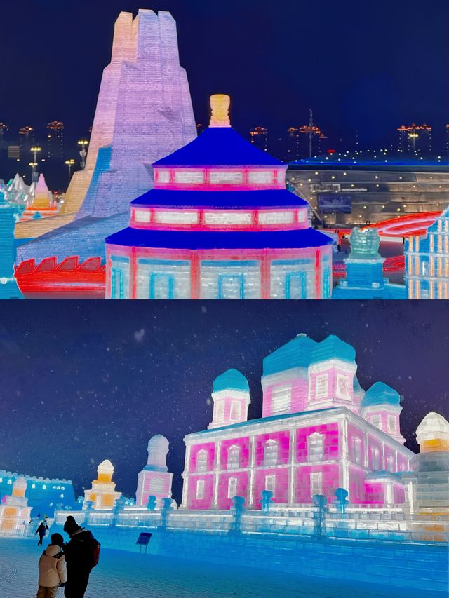 哈爾濱冰雪大世界，開啟冰雪奇幻之旅！