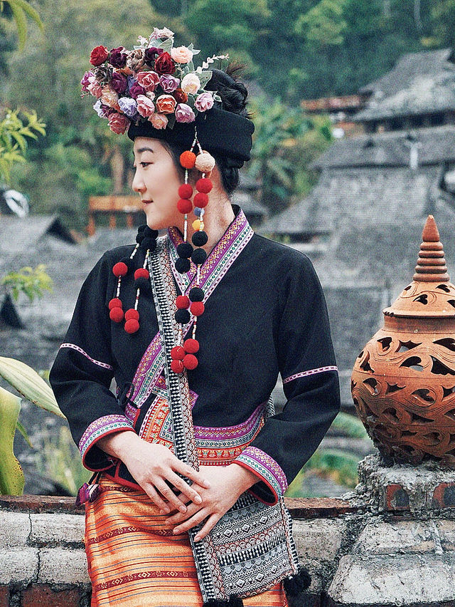 去雲南大山深處做一日布朗族女孩吧