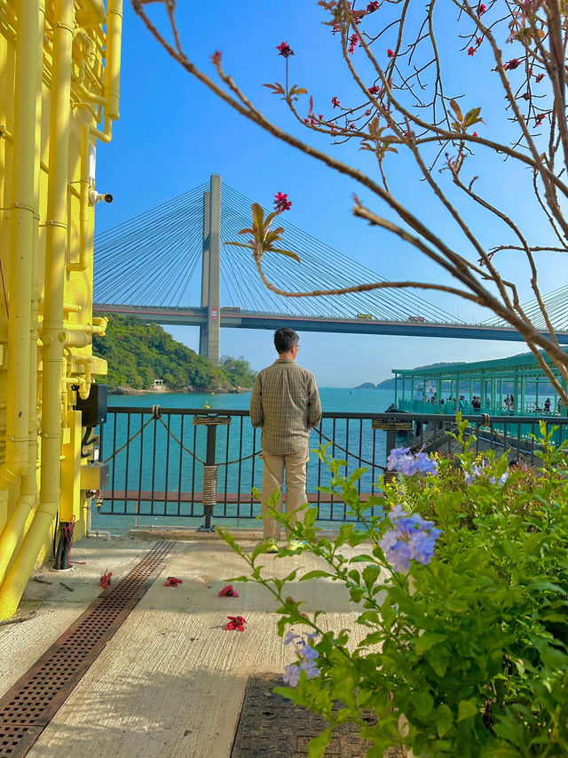 香港隱世秘境！在彩虹村落看海發呆太治癒啦🩵