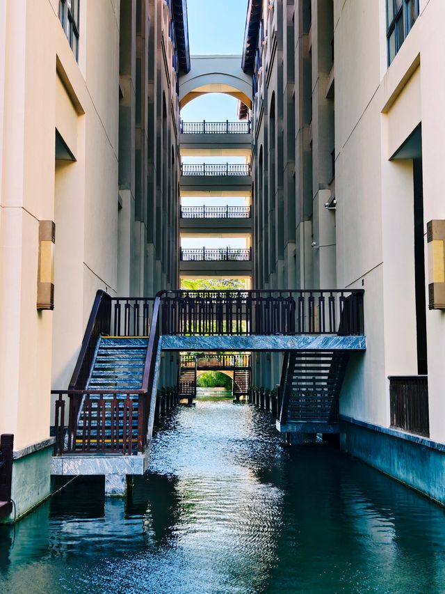 三亞神仙酒店，彷彿暢遊在水城威尼斯