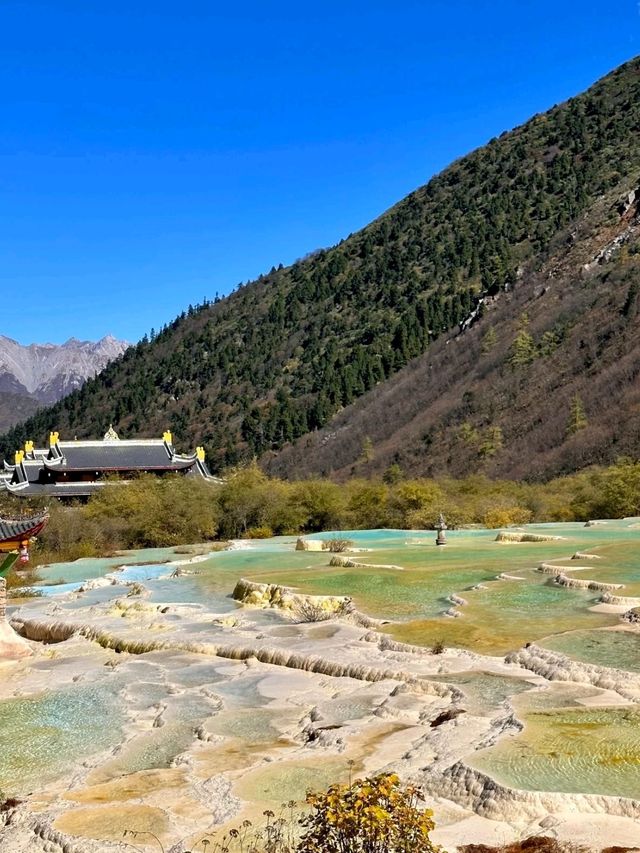 A Mesmerizing Huanglong Scenic Spot in Chengdu🤍❤️‍🔥