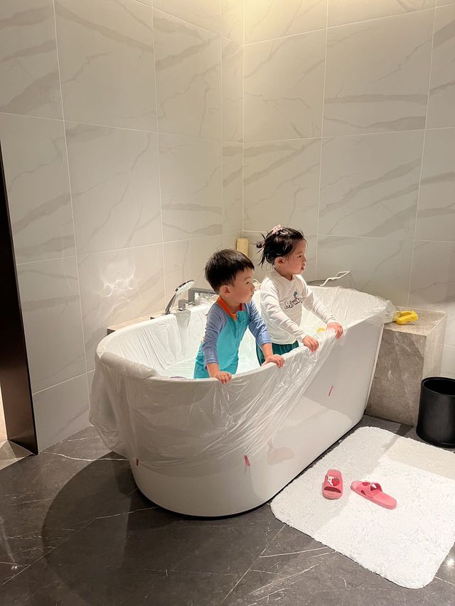 廣州設計之都溫德姆！帶娃住進雲端酒店