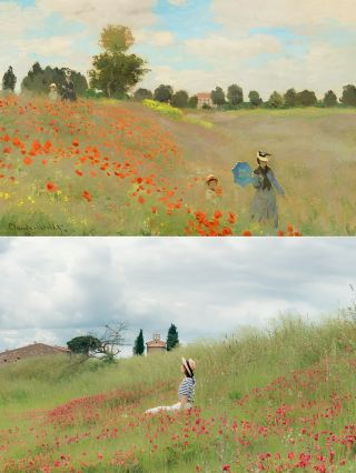 Monet's paintings are surprisingly realistic!