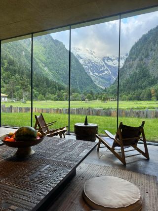This is truly the most beautiful hotel in Yubeng!!! The afterglow hits harder than a breakup