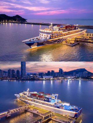 Stay aboard a cruise ship hotel and embark on a dreamy coastal getaway