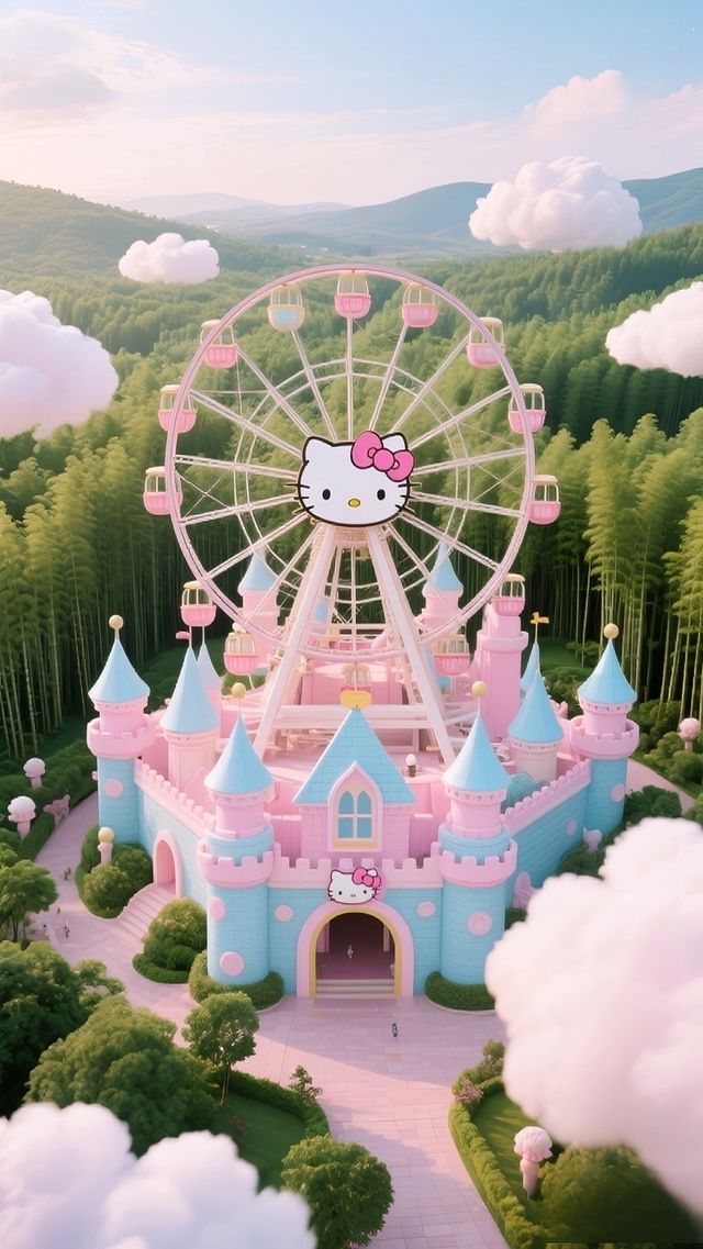 跌入粉紅童話世界！杭州Hello Kitty樂園治癒系攻略
