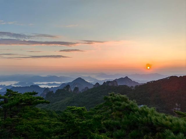 黃山美景帶娃輕鬆遊